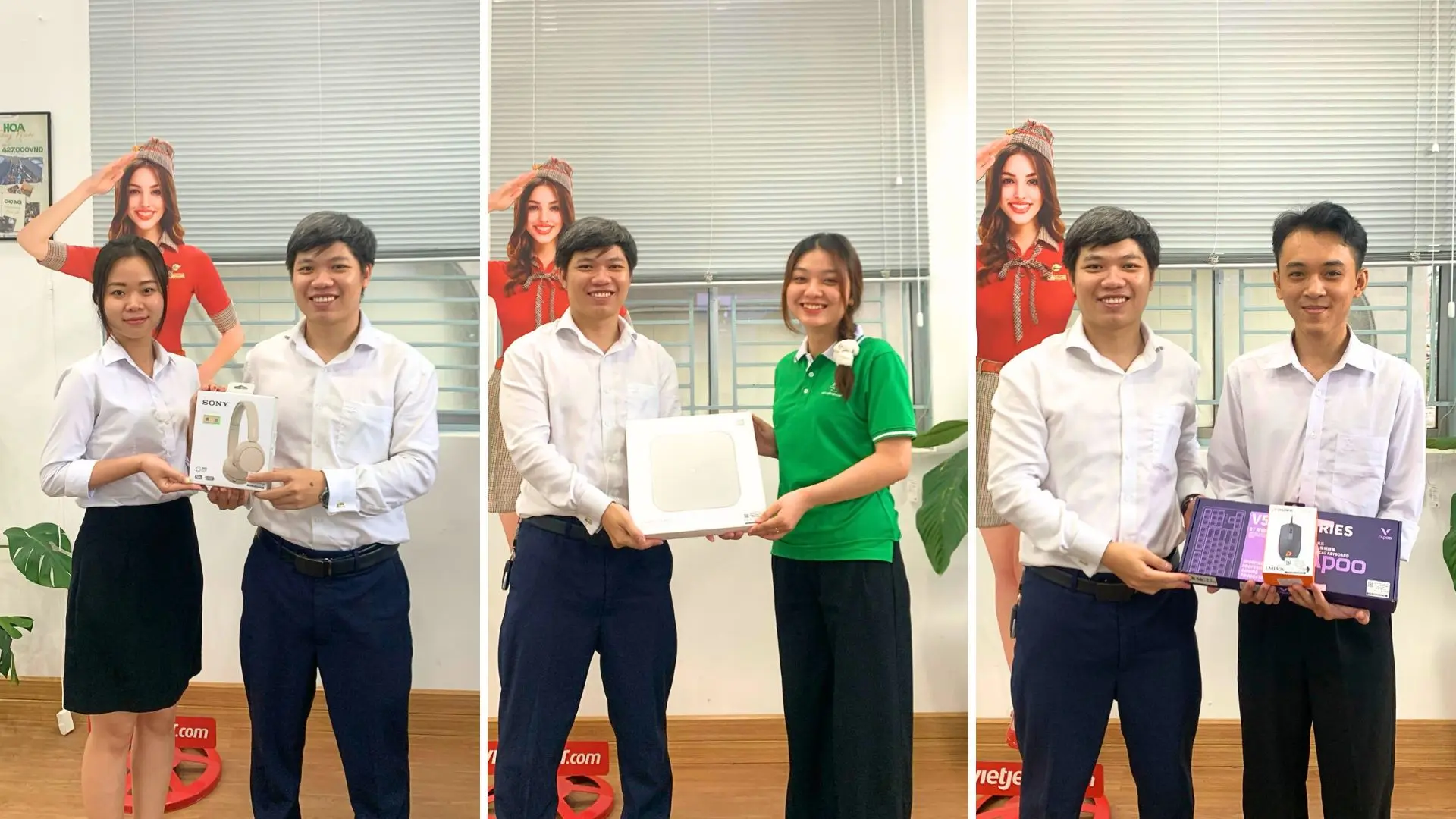 văn hoá ghi nhận trao tặng những món quà thiết thực